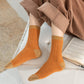 rufia - Thick Cable Knit Mid-Calf Socks for Autumn-Winter