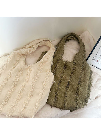 Cosbai - Elegant Soft Texture Shoulder Tote