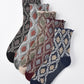 Rufia - Retro Argyle Pattern Women's Socks