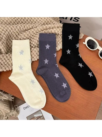 Rufia - Star Pattern Crew Socks product image 1