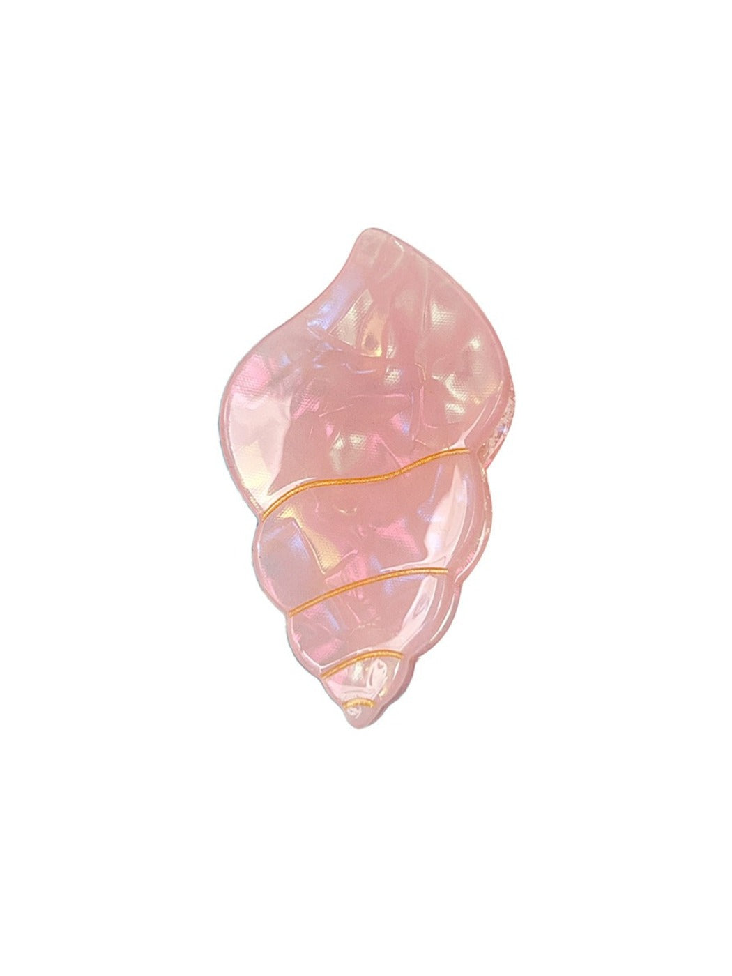Clio - Acrylic Conch-Shaped Hair Clips - Sweet & Cute