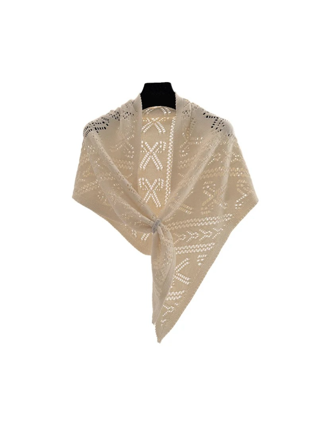 Scarvii - Textured Crochet Triangle Wrap