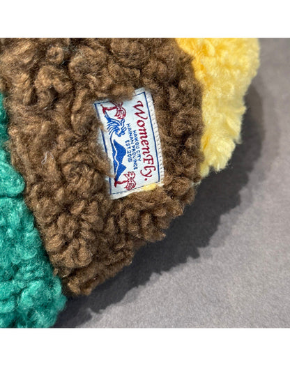 Haila - Patchwork Fuzzy Earflap Winter Hat