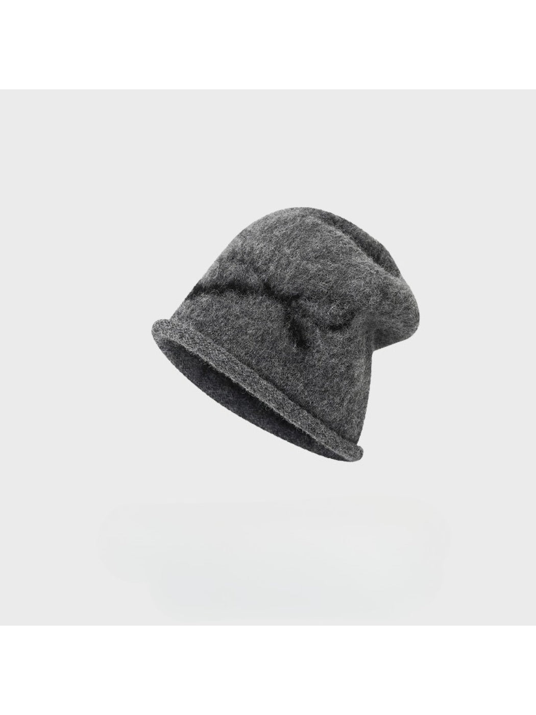 Haila - Casual Stitch Mark Slouch Beanie Hat