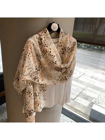 Scarvii - Botanical Print Everyday Shawl Scarf