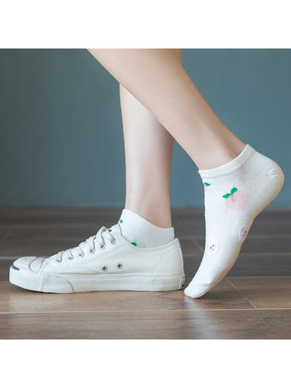Rufia - Playful Fruit & Bear Ankle Socks product image 2