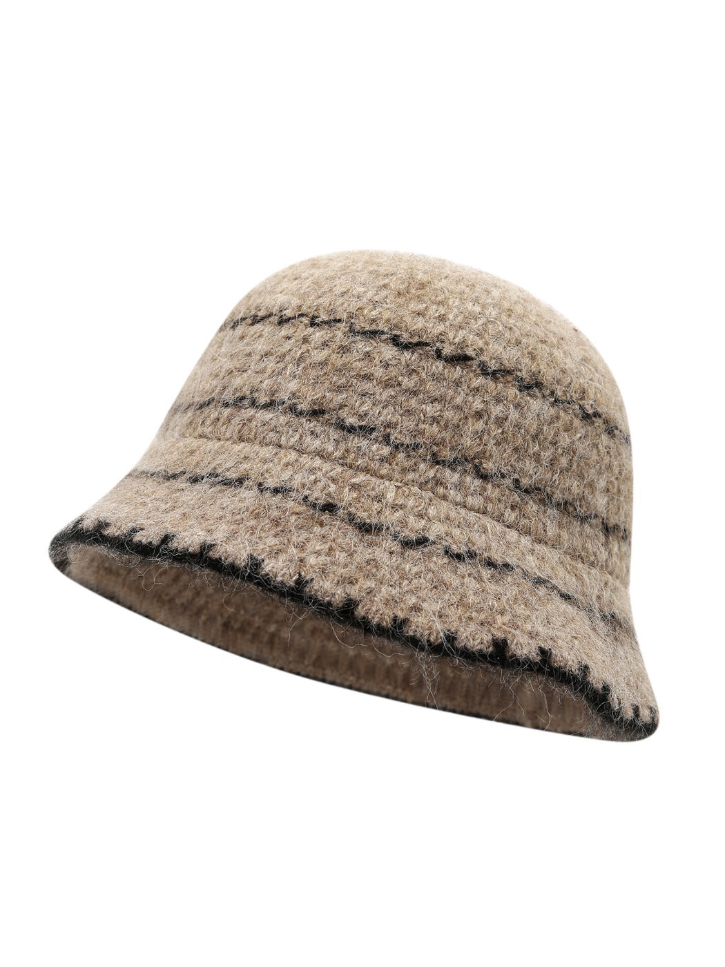 Haila – Striped Earflap Winter Beanie