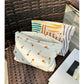 Cosbai - Striped and Printed Portable Cosmetic Bag