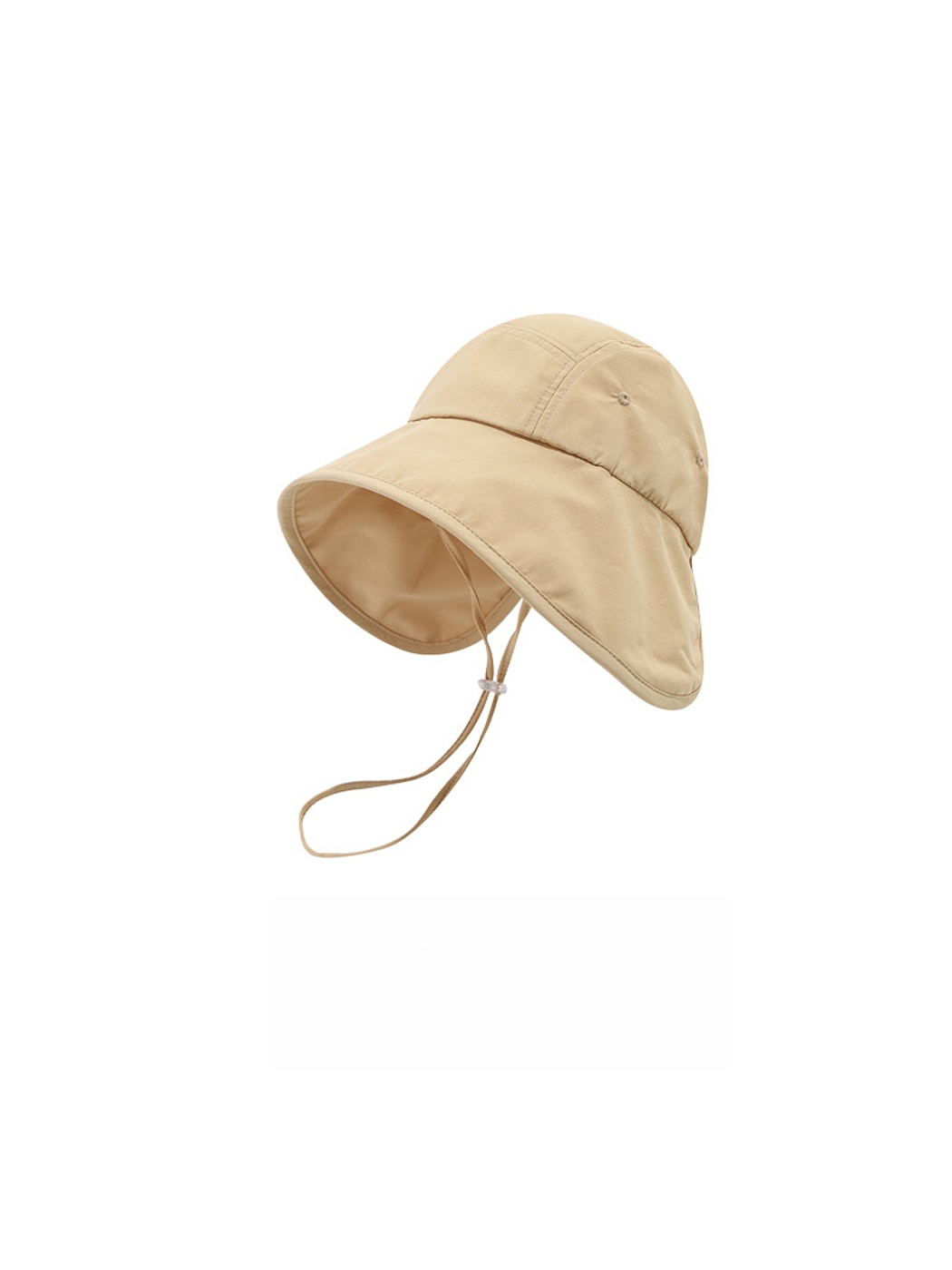 Haila - Wide Brim Solid Bucket Hat