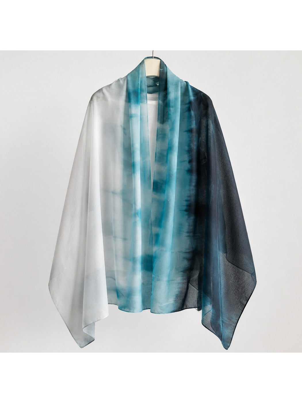 Scarvii - Elegant Flowing Printed Summer Wrap Scarf
