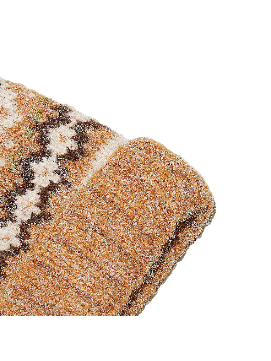 Haila Fair Isle Knit Pom Pom Beanie
