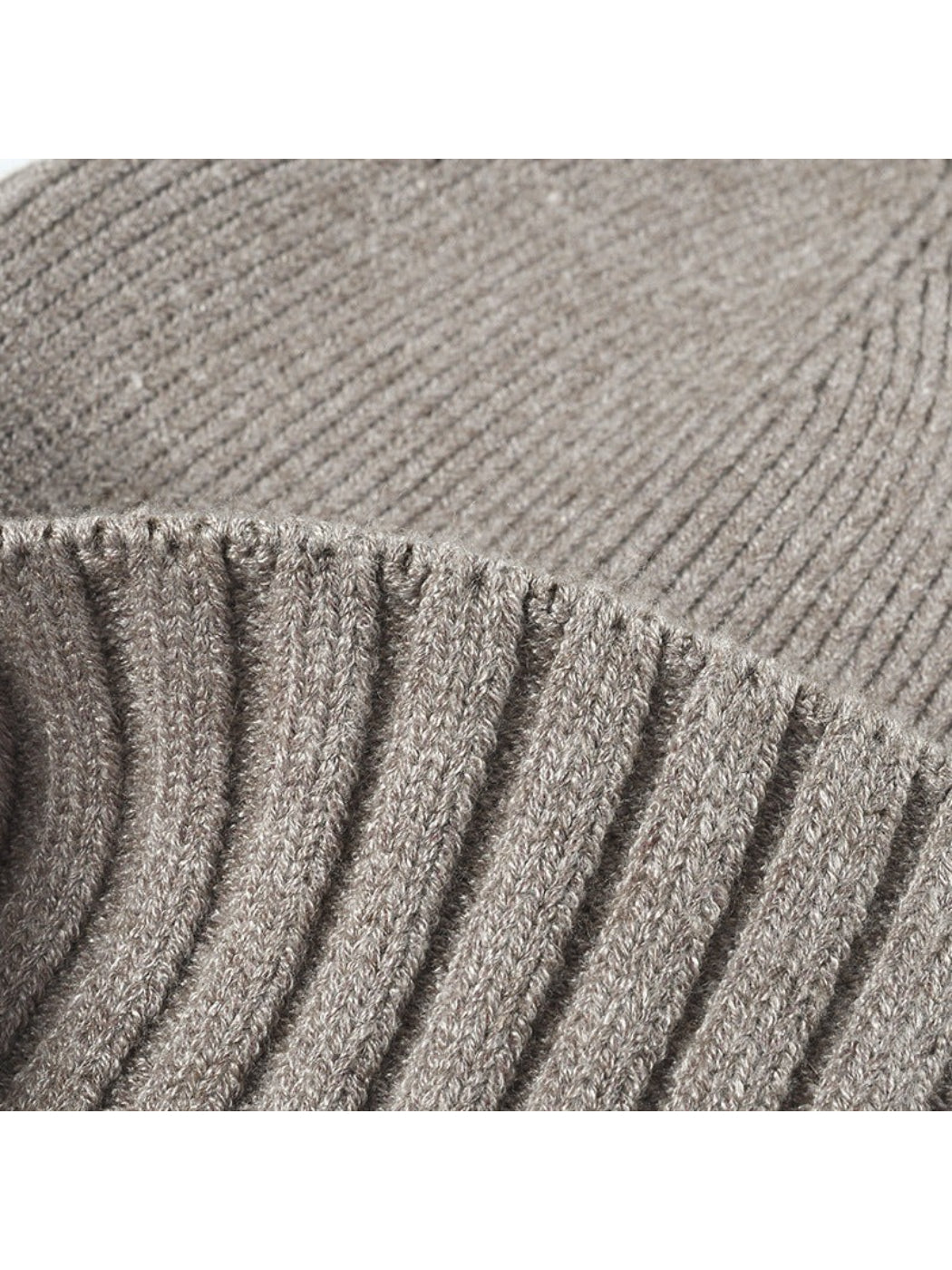 Haila - Classic Solid Ribbed Cuffed Beanie