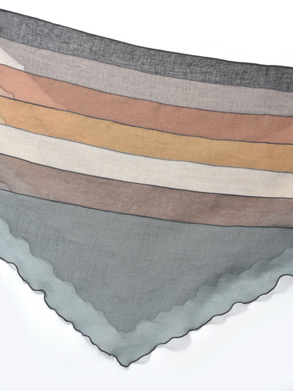 Scarvii - Solid Color Triangle Scarf