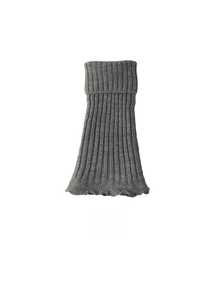 Cozyra - Mid-Calf Solid Color Knit Leg Warmer