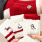 Rufia - Red & White Christmas Vibe Mid-Calf Socks