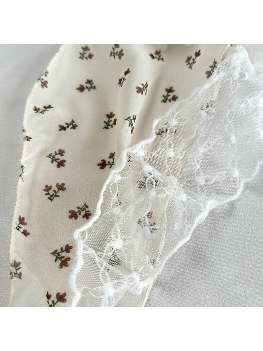 Scarvii - Retro Lace Narrow Decorative Scarf