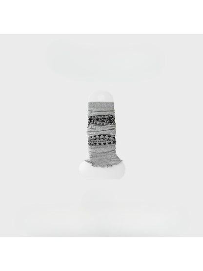 Rufia - Cozy Rib Knit Slouch Leg Warmers