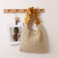 Cosbai - Ruffle Trim Crochet Sling Bag - Vintage & Chic
