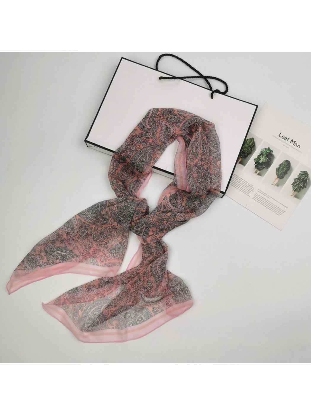 Scarvii - Boho Paisley Chiffon Scarf
