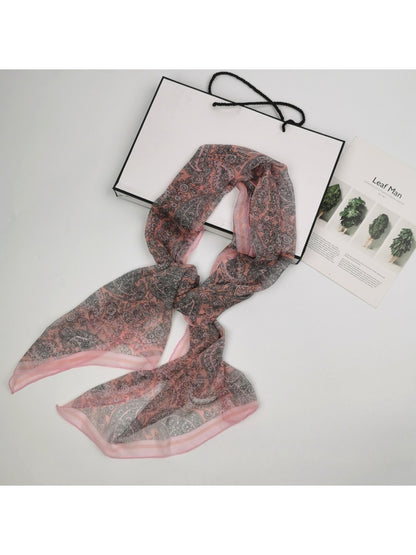 Scarvii - Boho Paisley Chiffon Scarf