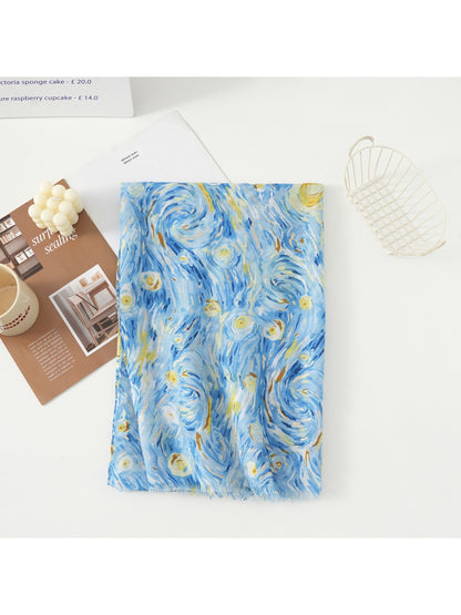 Scarvii - Dreamy Swirl Art Abstract Scarf