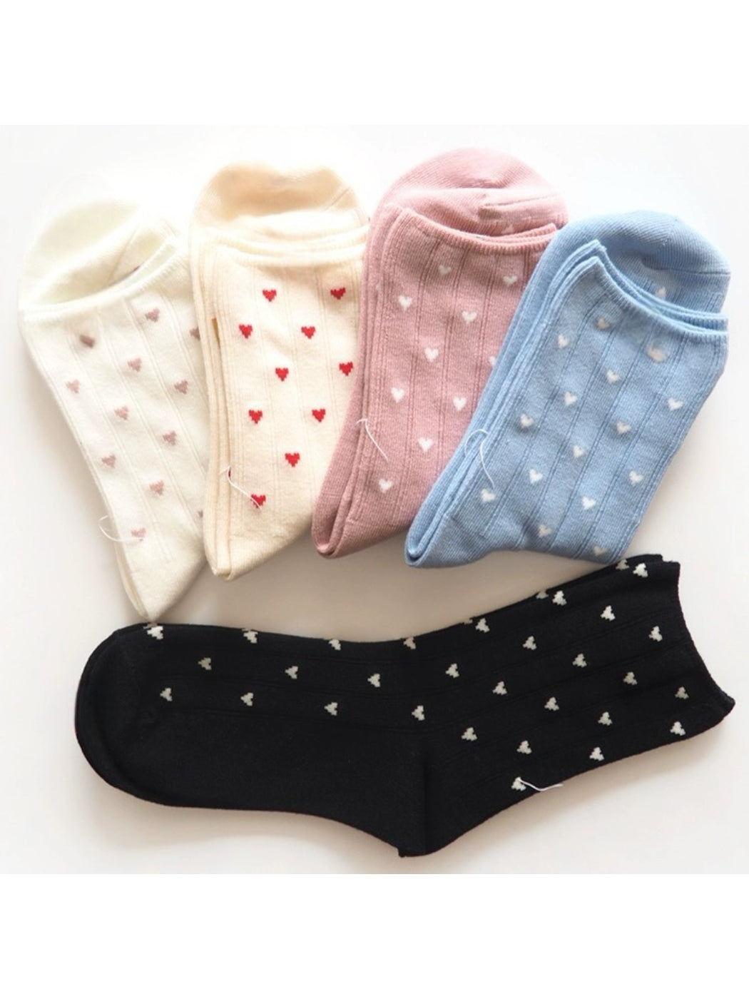 Rufia - Coquette Ribbon Bow Crew Socks product image 1