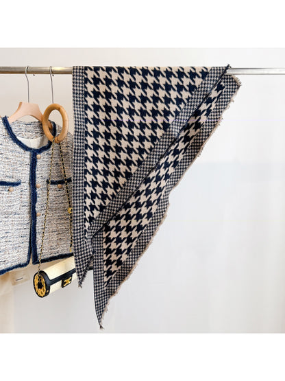 Scarvii - Houndstooth Wrap Scarf