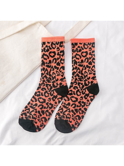 Rufia - Floral Animal Motif Crew Socks product image 5