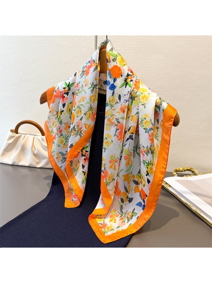 Scarvii Soft Bloom Square Scarf