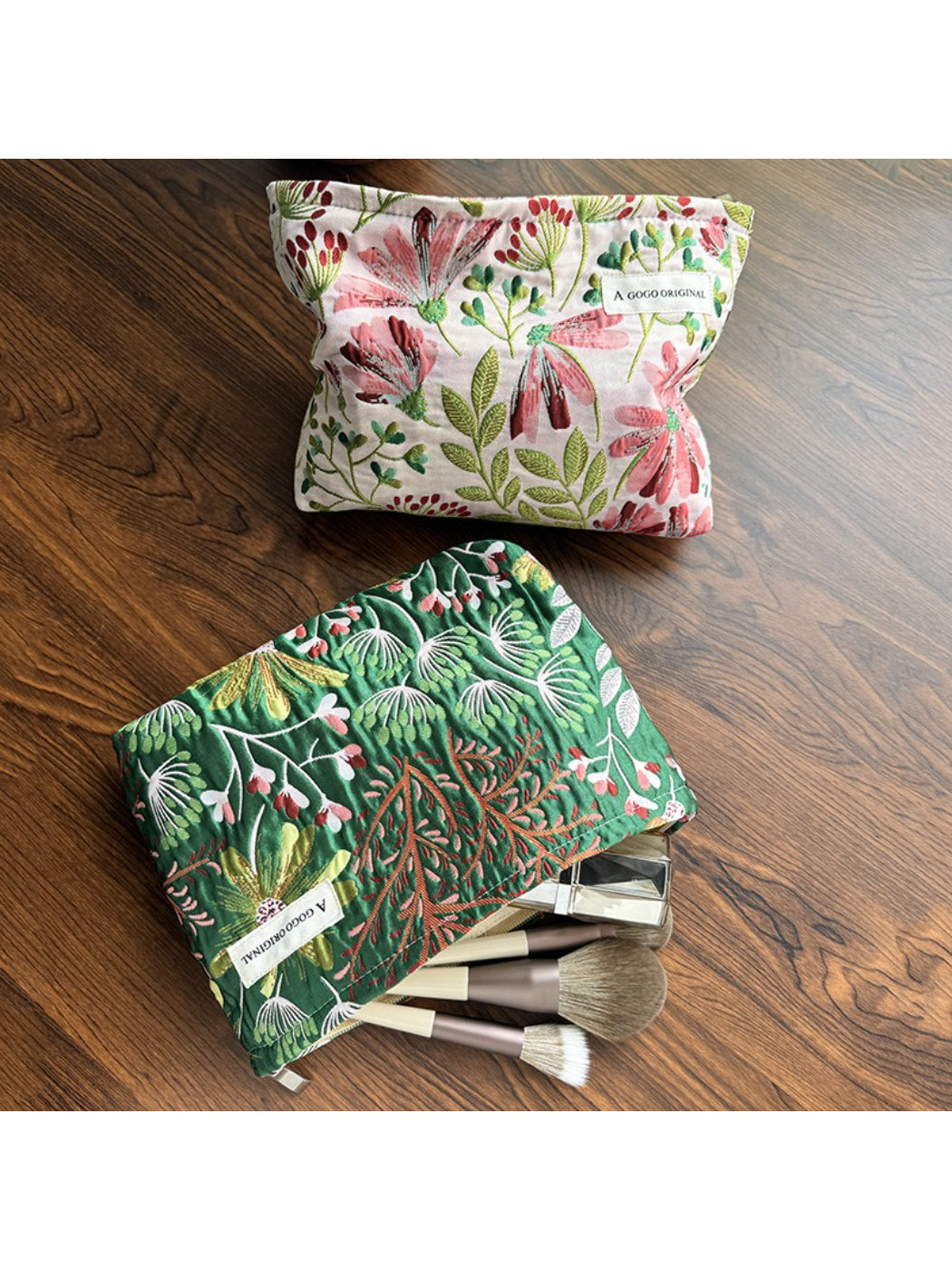 Cosbai Botanical Floral Cosmetic Bag product image
