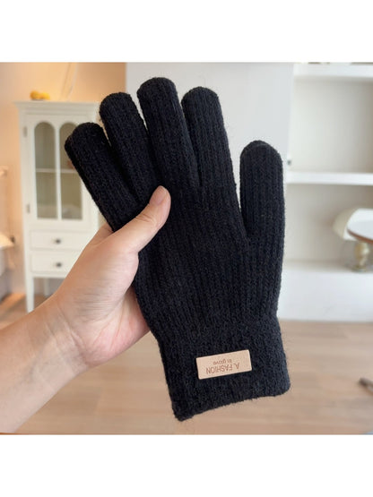 Gloving - Candy Color Touchscreen Knit Gloves