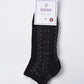 Rufia - Lace Trim Mesh Ankle Socks