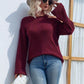 Crosa - Autumn Winter Long Sleeve Off-Shoulder Sweater