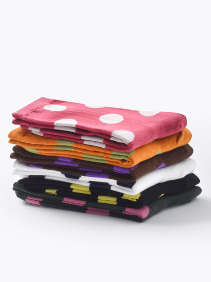 Rufia - Polka Dot Colorful Socks