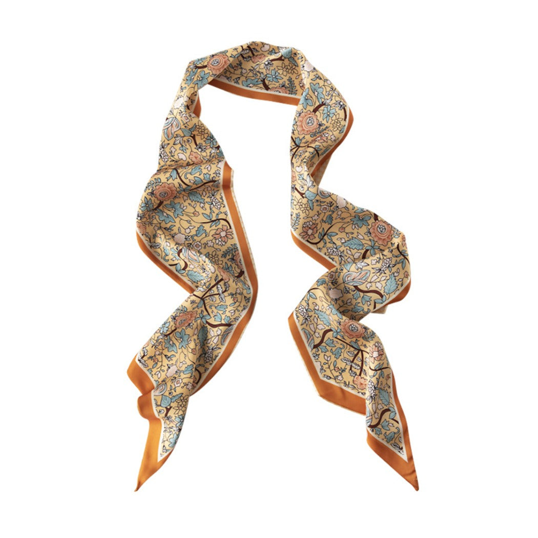 Scarvii - Colorful Print Neck Scarf - British & Classic