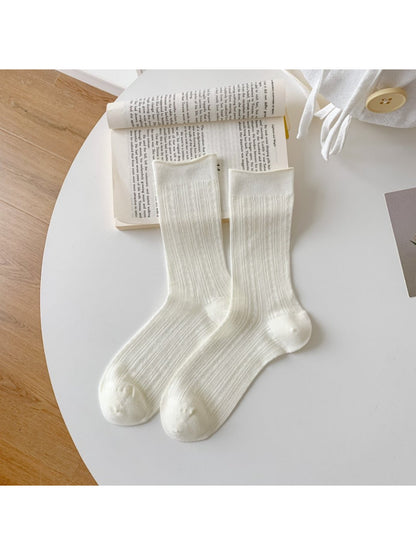 Rufia - Lightweight Modal Ribbed Crew Socks