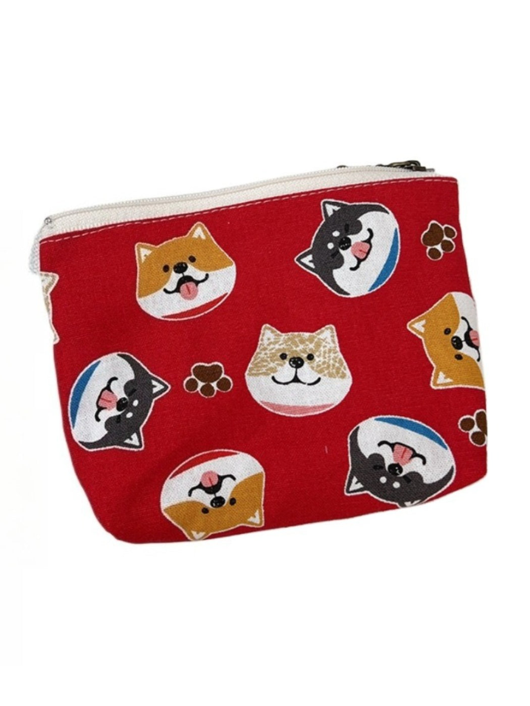 Cosbai coin purse featuring a cute and colorful cartoon animal face