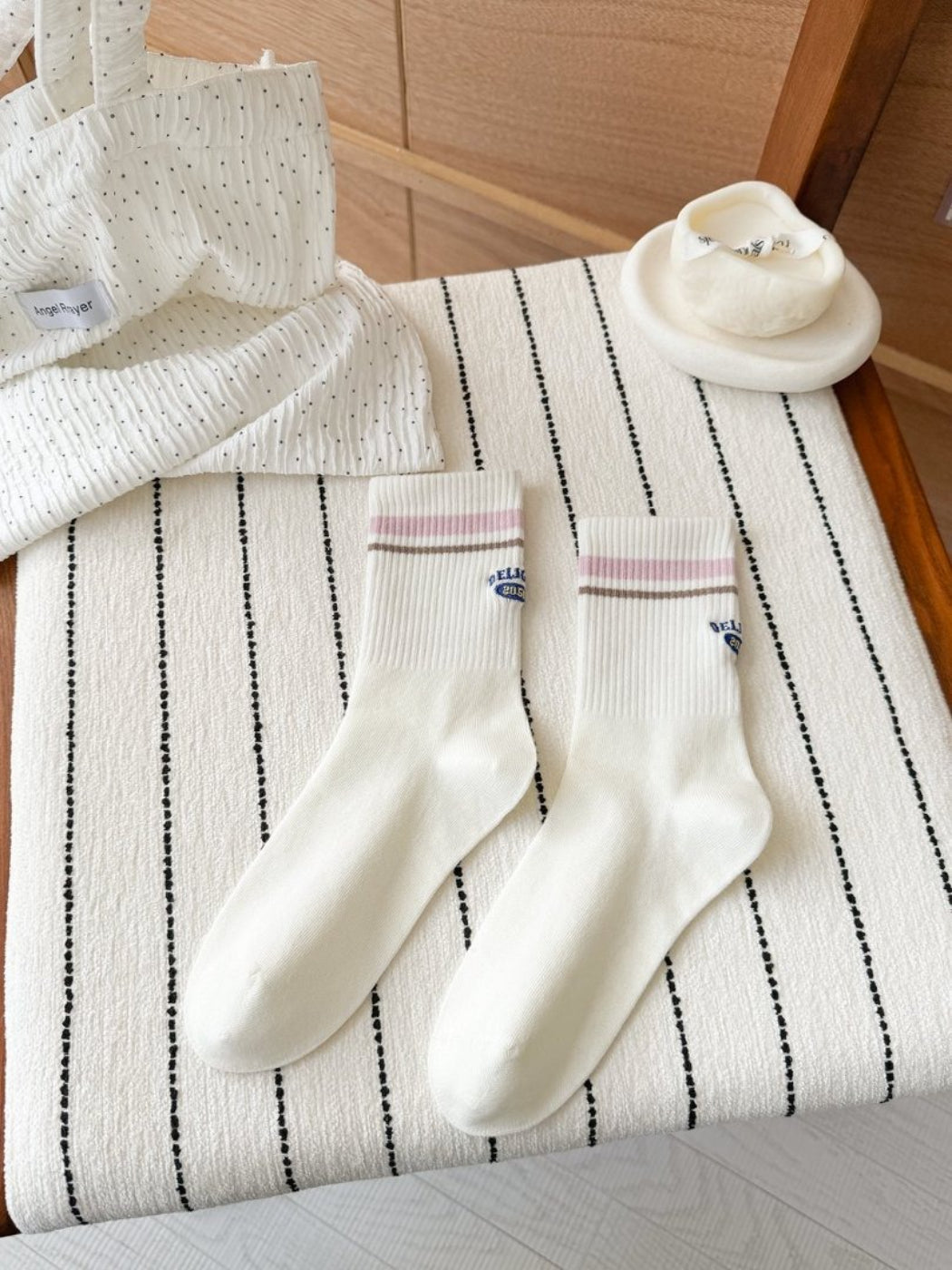 Rufia - Casual Stripe Crew Socks product image 8