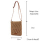 Cosbai - Roomy Crochet Crossbody Bag - Classic & Chic
