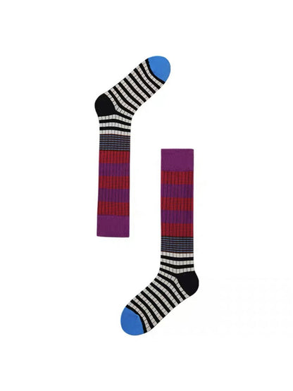 Rufia - Bold Colorblock Striped Mid-Calf Socks product image 7