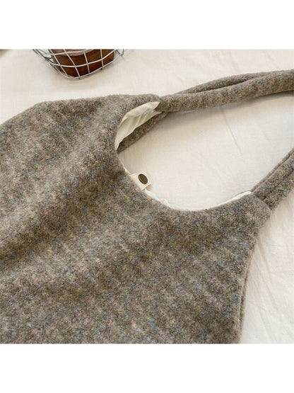 Cosbai - Striped Tote Bag for Women