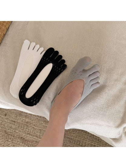 Rufia - Minimal Split-Toe Solid Color Socks
