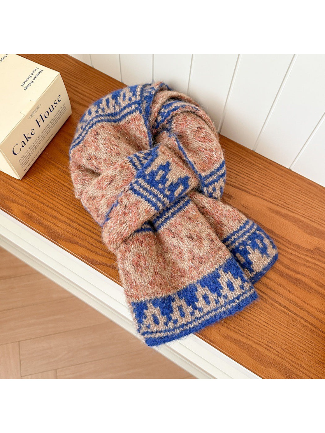 Scarvii – Vintage Fair Isle Knit Scarf