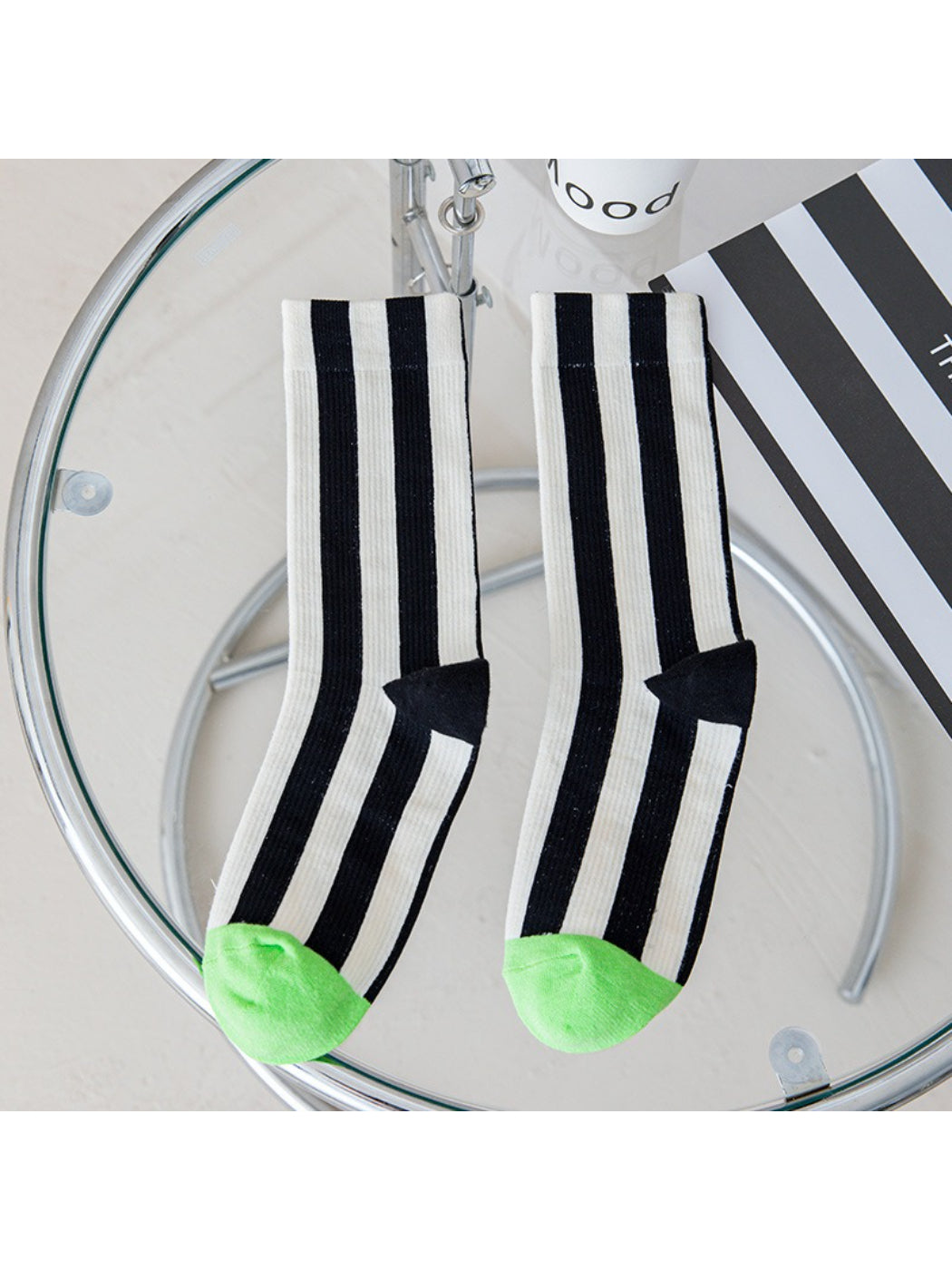 Rufia - Bold Stripe Crew Socks product image 4