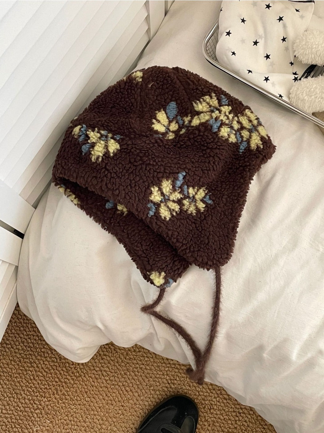 Haila - Floral Earflap Hat