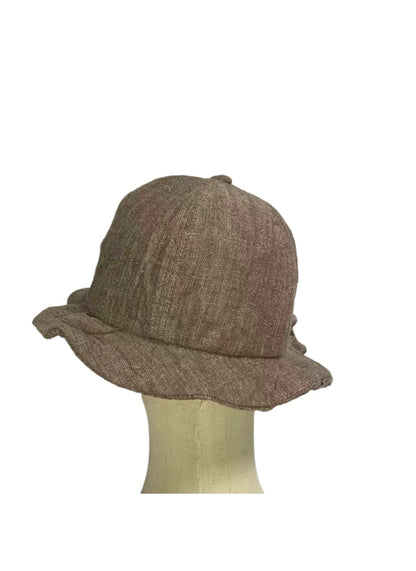 Haila - Vintage British‑Style Ruffled Bucket Hat