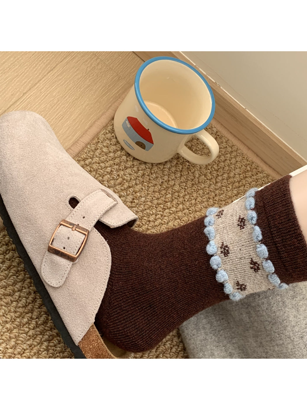 Rufia - Pom Trim Crew Socks product image 6
