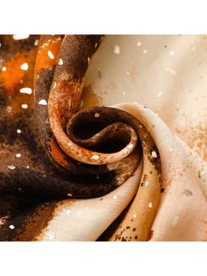 Scarvii - Modern Abstract Speckle Pattern Scarf