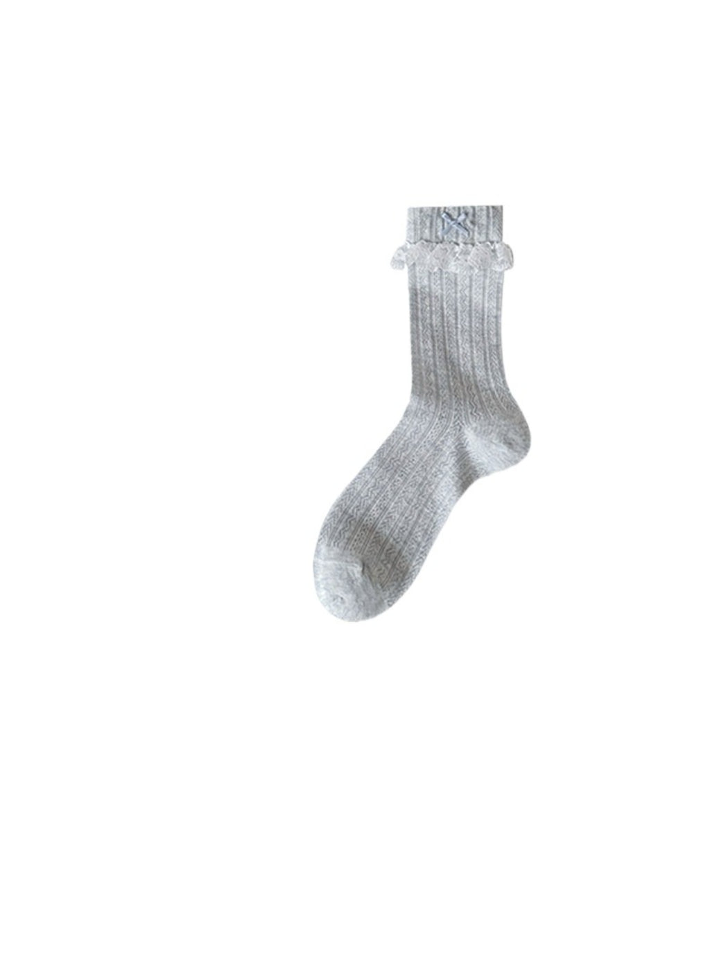 Rufia - Vintage Lace Bow Detail Crew Socks product image 4