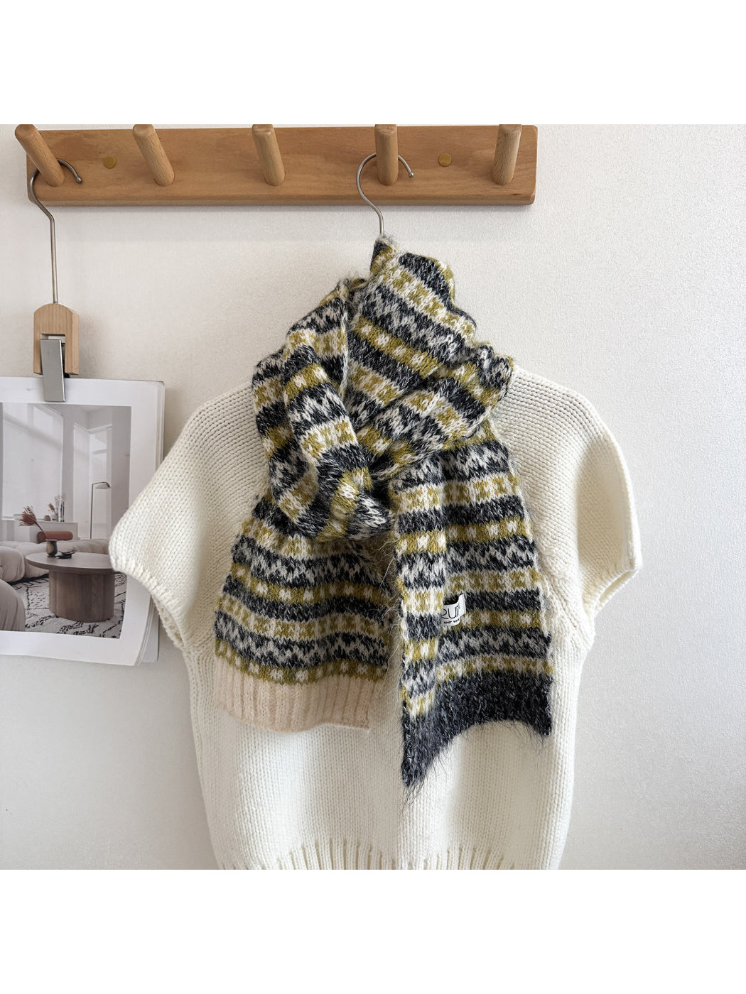 Scarvii - Cozy Fair Isle Winter Scarf